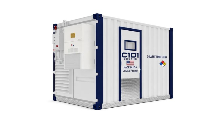 Lab Package: CX10 insulated Lab with 5lb Closed loop active extractor