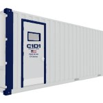 CX40 C1D1 Container Lab – 40'L x 8'W x 8'6"H view 2