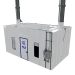 Model 2 C1D1 Booth – 12'W x 9'H x 16'L view 2