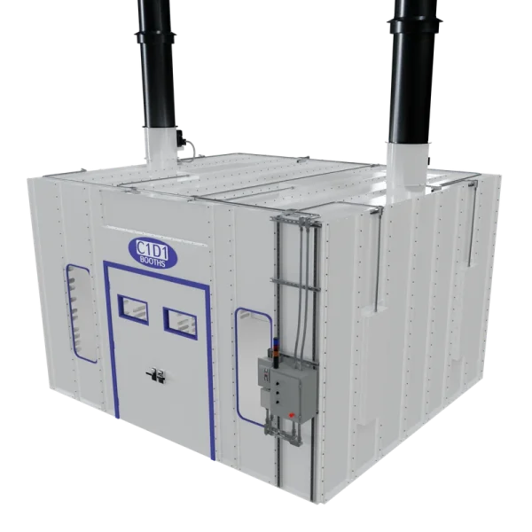 Model 3 C1D1 Booth – 14'W x 9'H x 16'L