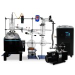 Turnkey 8x40 Lab with Closed-Loop System, Distillation and Vacuum Oven view 2